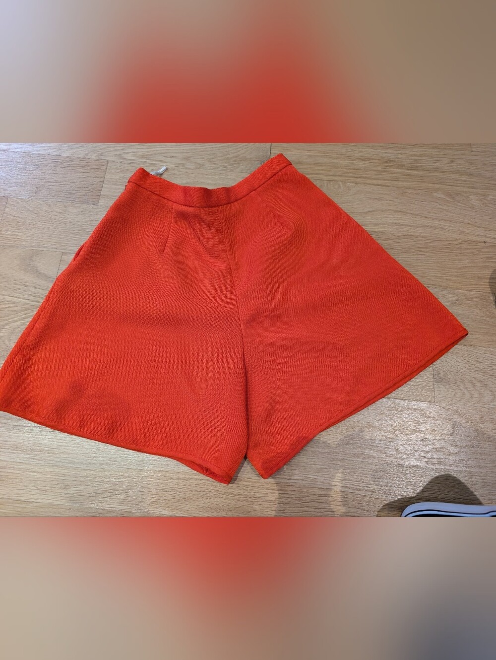 Women’s High-Waist Dark Brick/Red Shorts